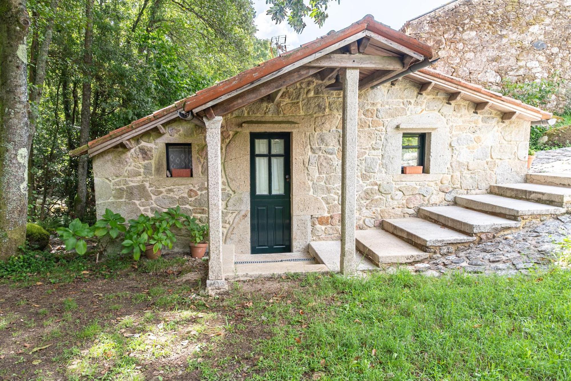 Entre Os Rios - Casa Rural Y Enoturismo Pobra Do Caraminal Exteriör bild
